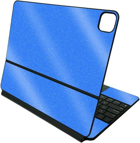MightySkins Glossy Glitter Skin Compatible With Apple Magic Keyboard for iPad Pro 12.9" (5th Generation) - Solid Blush | Protective, Durable High-Gloss Glitter Finish | Easy To Apply | Made in The USA in Kuwait