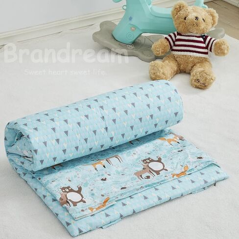 Brandream Toddler Nap Mat Set Sleeping Bag with Pillow and Soft Cotton Blanket in Saudi Arabia