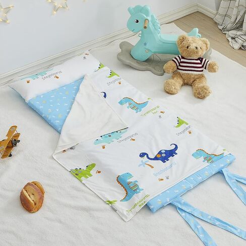 Brandream Toddler Nap Mat Set Sleeping Bag with Pillow and Soft Cotton Blanket in Saudi Arabia