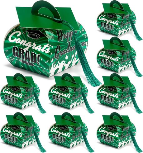 COTOPHER 36 Pcs Graduation Cap Gift Boxes, Graduation Candy Boxes with Tassel, Graduation Centerpieces for Tables Graduation Party Decorations, Small Treat Boxes for Graduation Party Favors Supplies in Saudi Arabia