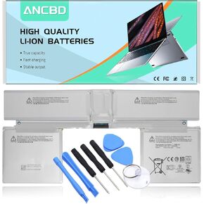 G3HTA024H Keyboard Battery for Microsoft Surface Book 1 Model 1703 1704 1705 13.5-inch G3HTA023H G3HTA021H G3HTA048H 7.5V 51Wh/6800mAh (Not Fits for Book 1 Screen)