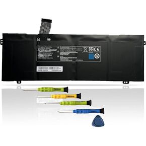 ASODI PFIDG-00-13-3S2P-0 91.24Wh Laptop Battery Compatible with Eluktronics MAX-17,Schenker S1 Plus VIA 15 Mechrevo Code 01 Umi Air2 Medion Erazer Beast X10 X20 X25 Tuxedo Pulse 15 11.55V
