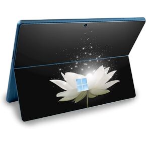 MightySkins Skin Compatible with Microsoft Surface Pro 9 (2022) - Twilight Lotus | Protective, Durable, and Unique Vinyl Decal wrap Cover | Easy to Apply & Change Styles | Made in The USA