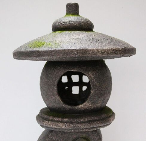 Hi-Line Gift 32IN Grey Stone Pagoda Lantern in Kuwait