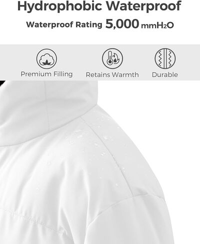 Wantdo Girl's Reversible Puffer Jacket Hooded Winter Jacket Warm Winter Coat Fleece Jacket in Saudi Arabia