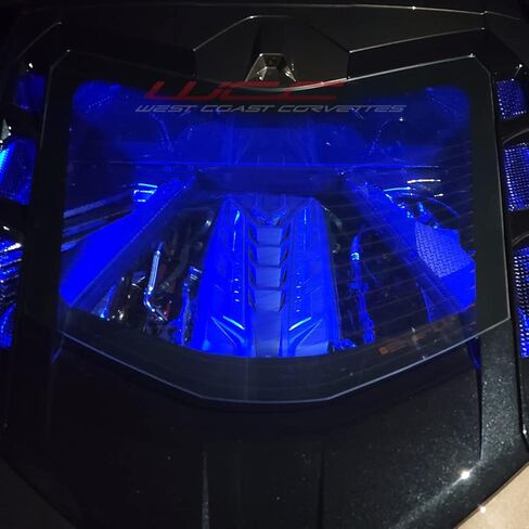 C8 Corvette Engine Bay LED Lighting Kit - RGB for 2020-2024 Stingray, Z51 Coupe Corvettes (Bluetooth) in Saudi Arabia