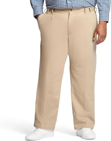 IZOD Men's Big and Tall Performance Stretch Pleated Pant in Saudi Arabia