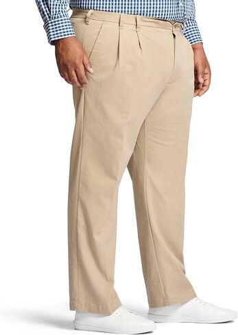 IZOD Men's Big and Tall Performance Stretch Pleated Pant in Saudi Arabia