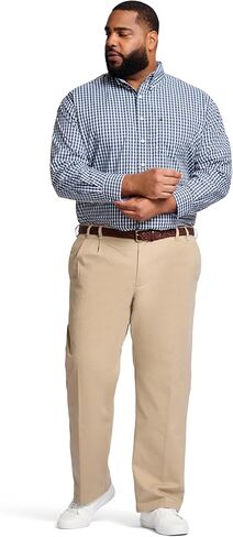 IZOD Men's Big and Tall Performance Stretch Pleated Pant in Saudi Arabia