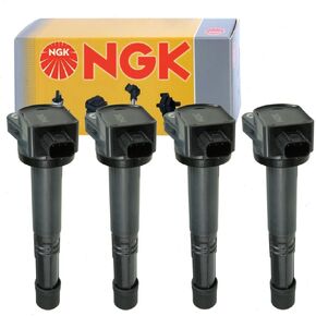 4 pc NGK Ignition Coils compatible with Honda Accord 2.4L L4 2008-2012