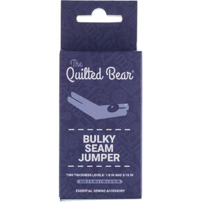 The Quilted Bear - Bulky Seam Jumper, Sewing Machine & Embroidery Presser Foot Tool, Chunky Denim Seams & Hemlines, Essential Sewing Kit Add-On - Compatible with Singer, Janome, Brother & More!