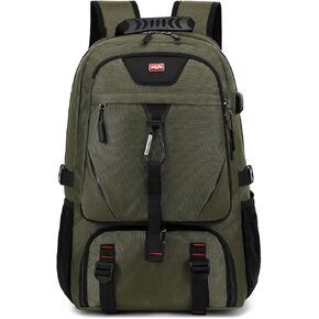 INSAVANT Travel Backpack 19.3 Inch for Mens with Laptop Sleeve and Shoe Compartment, Computer Backpacks with USB Charging Port, Durable Hiking Work Business Daypack for Women