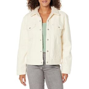 سترة Levi's Ex-Boyfriend Sherpa Trucker للنساء (متوفرة أيضًا في Plus)