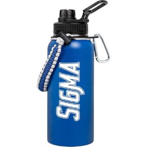 BBGreek Phi Beta Sigma Official Vendor - 14 oz Insulated Coffee Mug - Greek Letters - Shield - Fraternity Paraphernalia