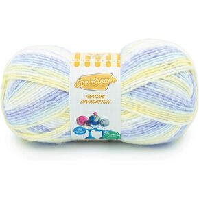 Lion Brand Yarn Ice Cream Roving Stripes Yarn, Pixie Stix
