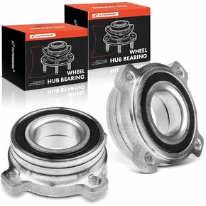 A-Premium 2 x Rear Wheel Bearing and Hub Assembly Compatible with BMW 530xi 645Ci 650i 745i 745Li 750i 750Li 760i 760Li Alpina B7 X5