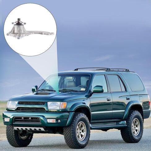 مضخة مياه AW9293 لتويوتا 4 رنر 1996-2000,2010,T100 1994-1998,تاكوما 1995-2020,هايلكس 2004-2019 2.4L 2.7L 2.8L 1701960 252521 43291 1610009460 16 10078245 1610079245 in Saudi Arabia