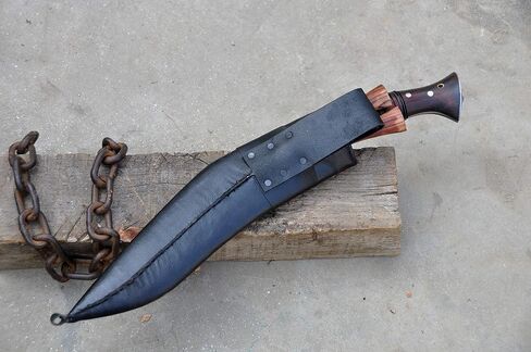 12 inches long Blade Handmade Survival kukri-khukuri-knives from Nepal-Tempered-Sharpen-Ready to use in Saudi Arabia
