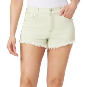 WallFlower Women's Fearless Curvy Denim Shorts High-Rise Insta Vintage Juniors (Standard and Plus)