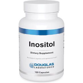 Douglas Laboratories Inositol (650 mg) | Supports Neurological Health, Behavior Stability, and Ovarian Function | 100 Capsules