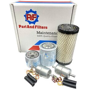 P&F Filter kit For Kubota BX23S BX1880 BX2360 BX2380 BX2230