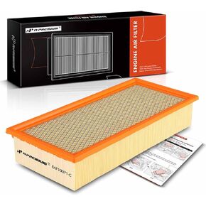 A-Premium Front Engine Air Filter Compatible with Ford F-250 Super Duty, F-350 Super Duty, F-450 Super Duty, F-550 Super Duty, F-53 Motorhome Chassis, F-59 Commercial Stripped Chassis, Transit