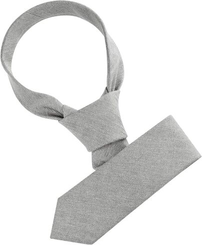 Allegra K Men's Self Tied Solid Color Formal Casual Skinny Necktie in Kuwait