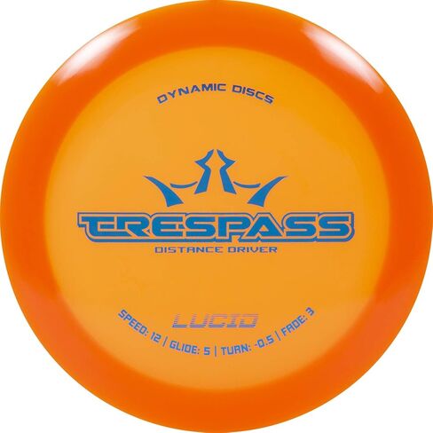 أقراص ديناميكية Lucid Trespass Disc Golf Driver، أقصى مسافة لسائق الجولف الفريسبي، أقراص الجولف للرجال والنساء، سوف تختلف ألوان الطوابع in Kuwait