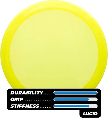 أقراص ديناميكية Lucid Trespass Disc Golf Driver، أقصى مسافة لسائق الجولف الفريسبي، أقراص الجولف للرجال والنساء، سوف تختلف ألوان الطوابع in Kuwait