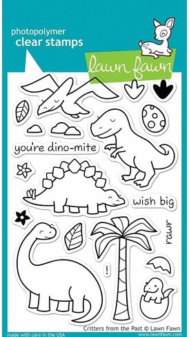 Lawn Fawn Clear Stamps - Critters From The Past (LF602) in Saudi Arabia