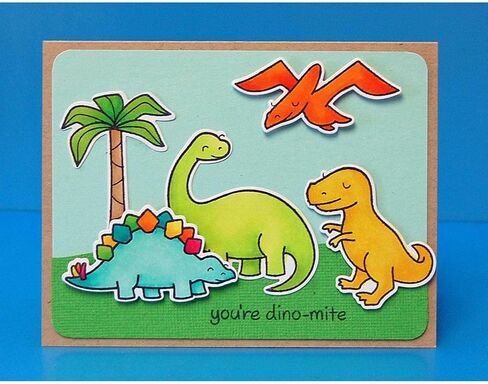 Lawn Fawn Clear Stamps - Critters From The Past (LF602) in Saudi Arabia