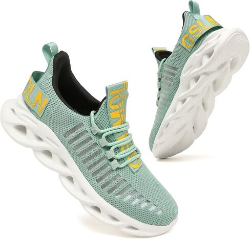 GSLMOLN Men's Casual Walking Shoes Non Slip Breathable Comfort Sneakers Work Gym Running Tennis Cross Trainer in Saudi Arabia