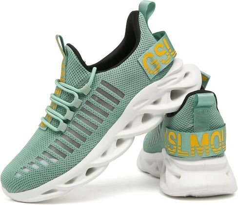 GSLMOLN Men's Casual Walking Shoes Non Slip Breathable Comfort Sneakers Work Gym Running Tennis Cross Trainer in Saudi Arabia