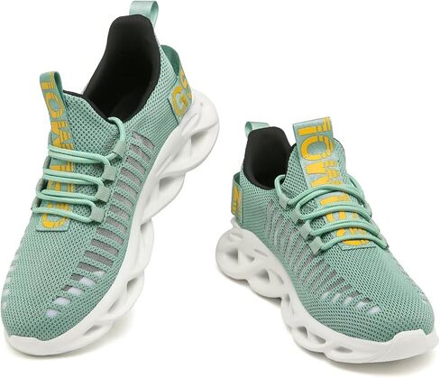 GSLMOLN Men's Casual Walking Shoes Non Slip Breathable Comfort Sneakers Work Gym Running Tennis Cross Trainer in Saudi Arabia
