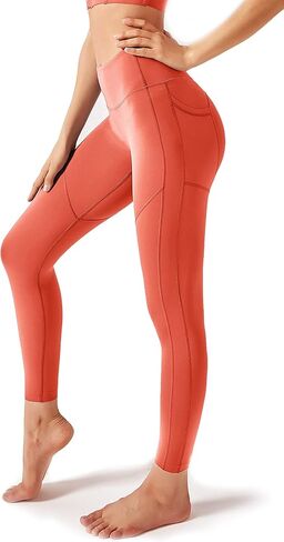 Redqenting High Waisted Seamless Leggings for Women Tummy Control, Squat Proof Workout Yoga Pants in Saudi Arabia