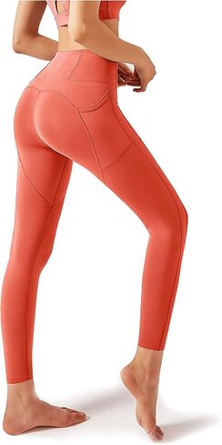 Redqenting High Waisted Seamless Leggings for Women Tummy Control, Squat Proof Workout Yoga Pants in Saudi Arabia
