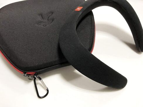 Wearable Neck Speaker Case: Hard Protective Travel Storage Carrying Bag for Personal JBL Soundgear Long Run Technologies Wireless Body Speakers Space for Cables Shockproof Drop Proof Waterproof Black in Saudi Arabia