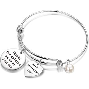 هدية تقدير المستشار، شكرًا لتوجيهي في رحلتي، سوار الإسورة السلكي القابل للتوسيع in Kuwait