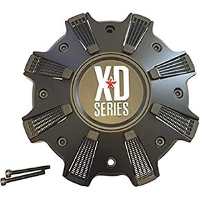 KMC XD Series Trap 823 M-989SB Cap M-989-UP M-989BKSB Black Wheel Center Cap