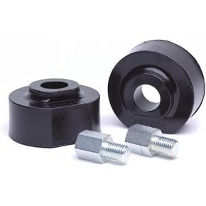 Daystar, Ford F250 2" Leveling Kit, fits F250/350/450/550 1999 to 2017 2WD, also fits Ford Bronco II and Ranger 1983 to 1996 2WD, all transmissions, all cabs KF09101BK, Made in America, Black