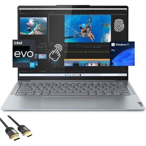 Lenovo IdeaPad Ultraslim 7i Laptop, 14" 2.8K 120hz Touchscreen Display, Evo Platform 13th Gen Core i7-1360P, 16GB RAM, 1TB PCIe 4.0, Backlit KB, FP Reader, TB 4, WiFi 6E, HDMI, PDG HDMI, Win 11 Pro