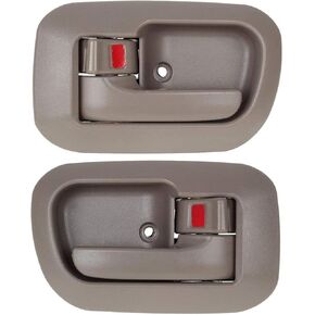 Interior Door Handle Front Driver & Passenger Side for Toyota Sienna 1998-2003,Replaces OE 80533 80504,6927708010E0 6927808010E0