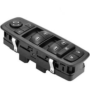 Driver Side Master Power Window Switch 4602535AC (0 PINS+ 3 PINS) Compatible for 2008 2009 Chrysler Town & Country Dodge Grand Caravan 4602535AG 4602535AF 4602535AD