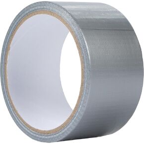 3" Inch x 164 Ft / 55 Yards Long Aluminum Foil Tape with Mesh - Strong Metal Insulation Adhesive Heavy Duty Ductwork Tape - Waterproof, High and Low Temperature HVAC, Vent Hose, Dryer Leak Repair Tape