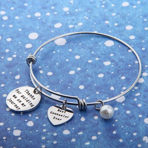 هدية تقدير المستشار، شكرًا لتوجيهي في رحلتي، سوار الإسورة السلكي القابل للتوسيع in Kuwait