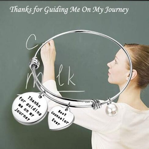 هدية تقدير المستشار، شكرًا لتوجيهي في رحلتي، سوار الإسورة السلكي القابل للتوسيع in Kuwait