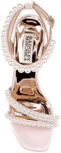 Badgley Mischka Women's Feisty Pearl Block Heel in Saudi Arabia