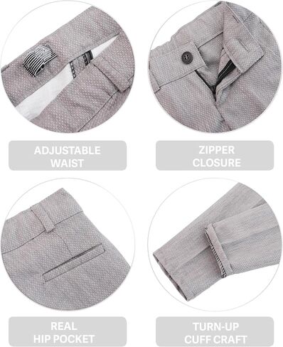 Lilax Boys Suit Set, Formal Jacket, Vest, Pants, Shirt and Matching Bowtie 5 Piece in Saudi Arabia