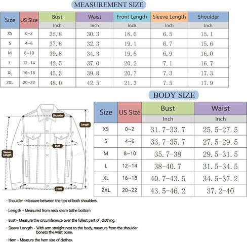 MISS MOLY Women's Denim Jacket Ruffle Sleeve Button Down Distressed Summer Cropped Jean Jackets in Kuwait