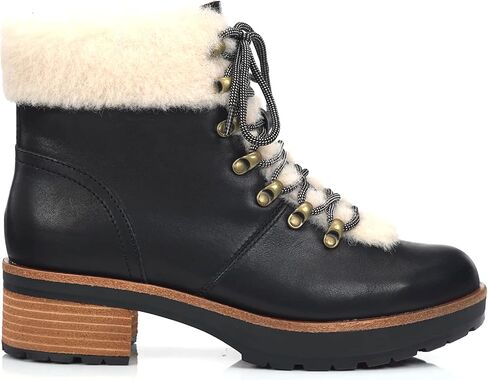 KORK-EASE Women's Winslet Boot: Warm and Cozy Shearling Winter Boots with Comfortable Lining, Supportive Footbed, High-Traction Outsole and Optimal Fit for Women in Kuwait